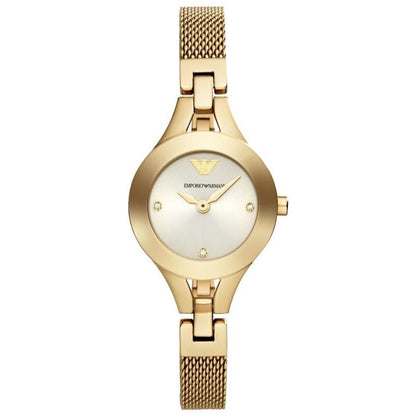 Emporio Armani Ar7363 Ladies Gold Watch
