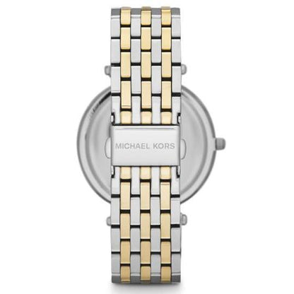 Michael Kors Mk3215 Ladies Darci Silver Two Tone Watch