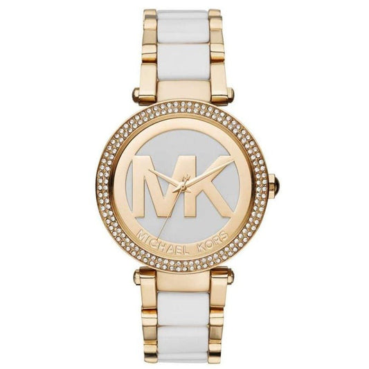 Michael Kors Mk6313 Ladies Parker Yellow Gold Watch