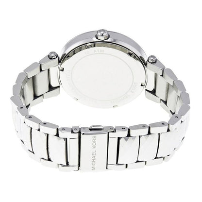 Michael Kors Mk6424 Ladies Designer Silver Watch