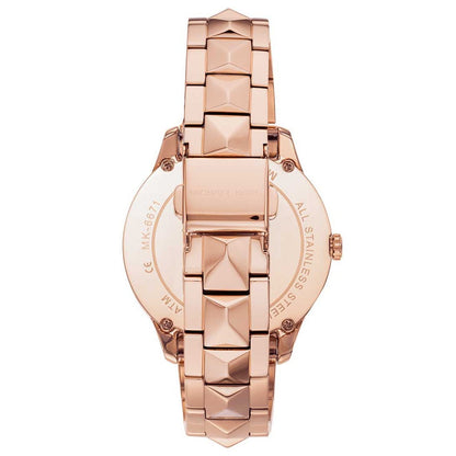 Michael Kors Mk6671 Ladies Rose Gold Runway Mercer
