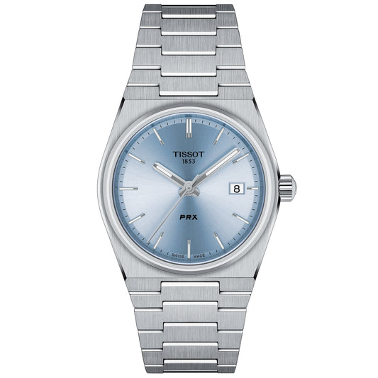 Tissot Prx 35mm Unisex Light Blue Watch T1372101135100