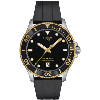Tissot Seastar 1000 Mens Black Watch T120 410 27 051 00