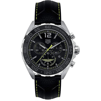 Tag Heuer Formula 1 Aston Martin Red Bull Racing Special Edition Quartz Chronograph 43mm Mens Watch Stainless Steel Case With Blue Textile Strap Blue Dial