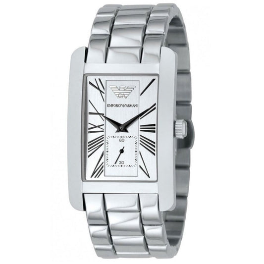 Emporio Armani Ar0145 Men S Automatic Classic White Watch