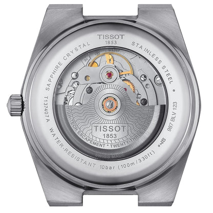 Tissot Prx Powermatic 80 Mens Blue Watch T1374071104100