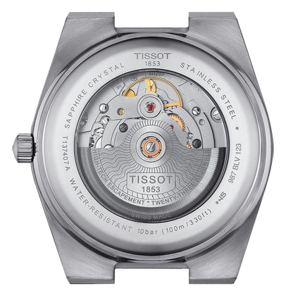 Tissot Prx Powermatic 80 Mens Green Watch T1374071109100