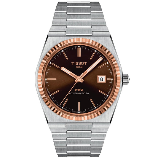 Tissot Prx Powermatic 80 Mens Silver Watch T931 407 41 291 00
