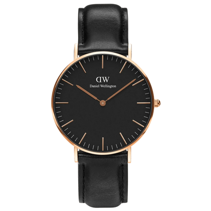 Daniel Wellington Mens Black Classic Sheffield Watch Dw00100127