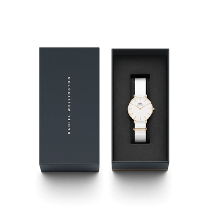 Daniel Wellington Ladies Petitedover White Watch Dw00100313