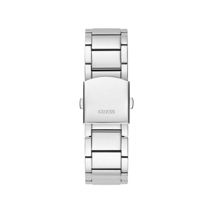 Guess Watches Big Reveal Mens Trend Silver Stainless Steel Watch Gw0323g1