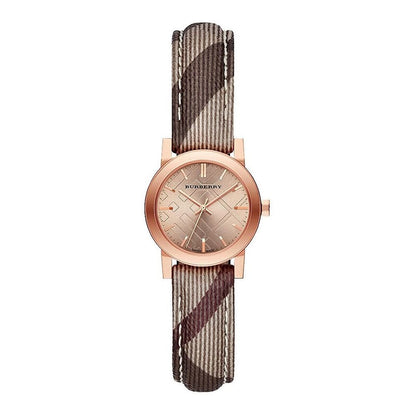 Burberry Ladies Watch The City Rose Gold Bu9236