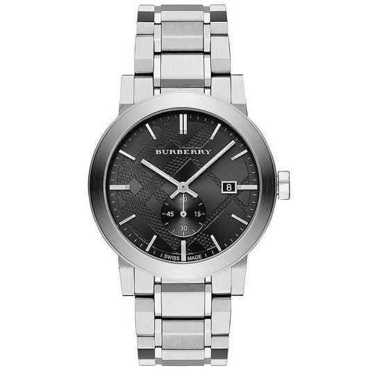Burberry Mens Watch Chronograph The City Black Bu9901