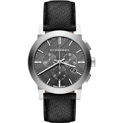 Burberry Mens Watch Chronograph The City Grey Bu9362