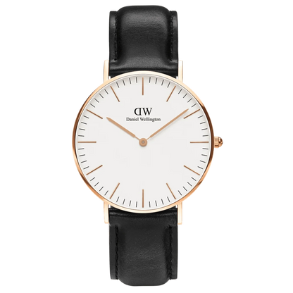 Daniel Wellington Mens Black Classic Sheffield Watch Dw00100036