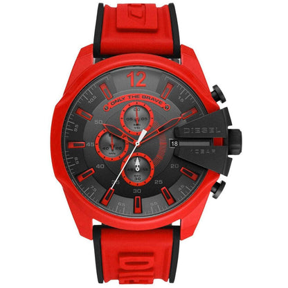Diesel Dz4526 Men S Chronograph Mega Chief Red Watch