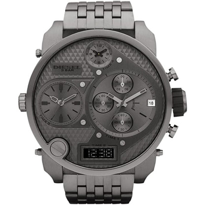 Diesel Dz7247 Men S Chronograph Big Daddy Gun Metal Watch