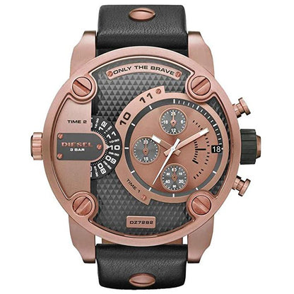 Diesel Dz7282 Men S Little Daddy Rose Gold Chronograph Watch