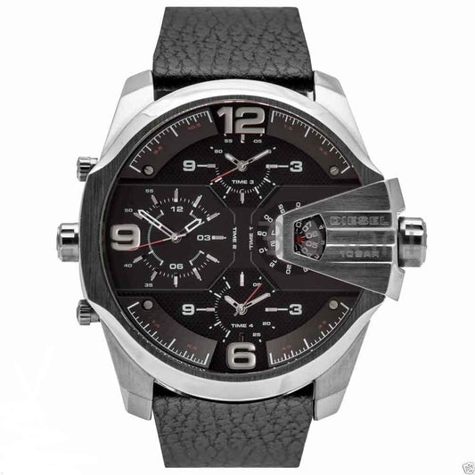 Diesel Dz7376 Men S Black Uber Chief Chronograph Watch