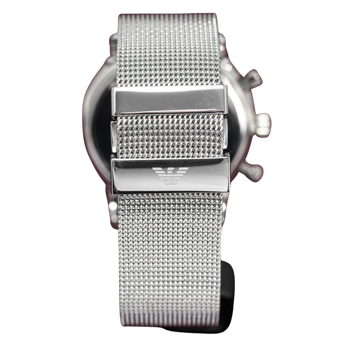 Emporio Armani Ar0390 Men S Chronograph Steel Watch