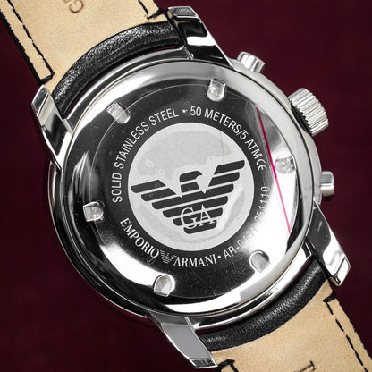 Emporio Armani Ar0431 Men S Classic Chronograph Watch