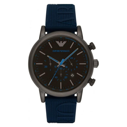 Emporio Armani Ar11023 Men S Luigi Blue Chronograph Watch