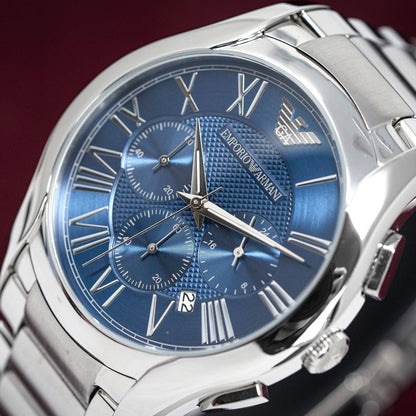 Emporio Armani Ar11082 Men S Chronograph Blue Watch