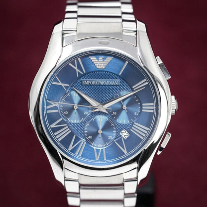 Emporio Armani Ar11082 Men S Chronograph Blue Watch