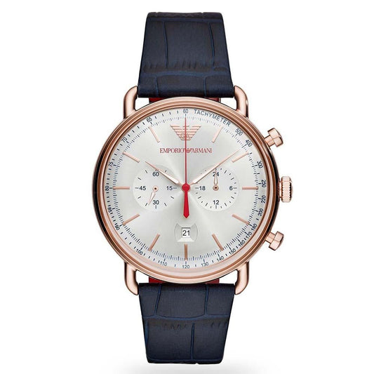 Emporio Armani Ar11123 Men S Blue Chronograph Watch