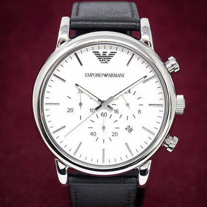 Emporio Armani Ar1807 Men S Luigi Chronograph Steel Watch