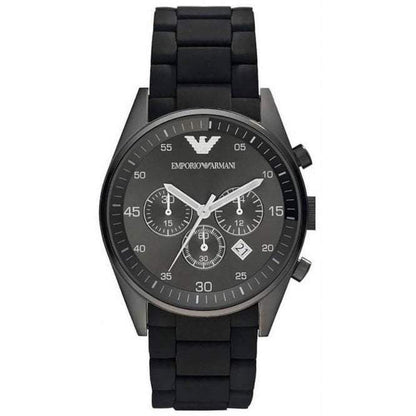 Emporio Armani Ar5889 Men S Black Chronograph Watch
