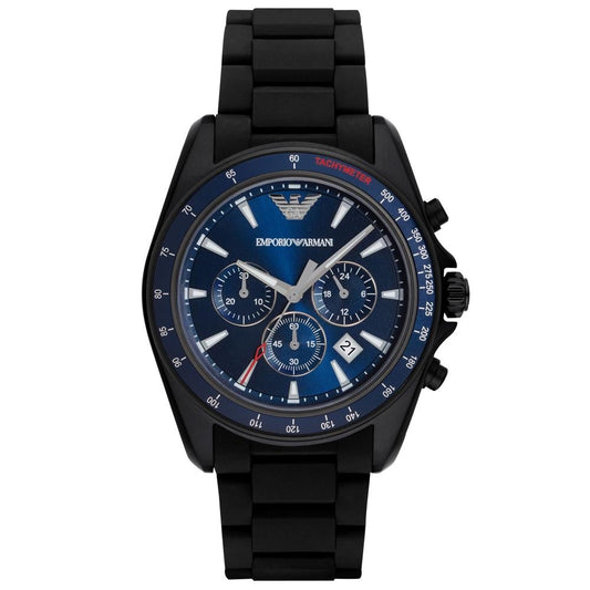 Emporio Armani Ar6121 Men S Black Chronograph Watch