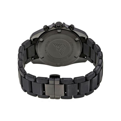 Emporio Armani Ar6121 Men S Black Chronograph Watch
