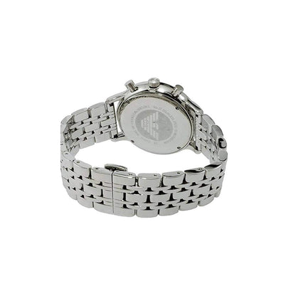 Emporio Armani Ar80013 Men S Blue Dial Silver Watch