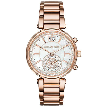 Michael Kors Mk6282 Ladies Sawyer Rose Gold Watch