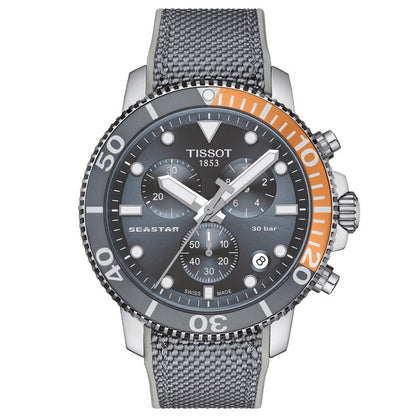 Tissot Seastar 1000 Chrono Mens Black Watch T120 417 17 081 01
