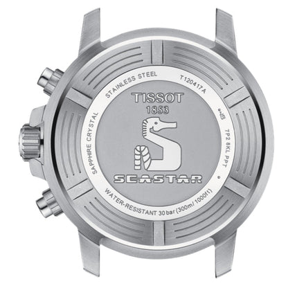 Tissot Seastar 1000 Chrono Mens Black Watch T120 417 17 081 01