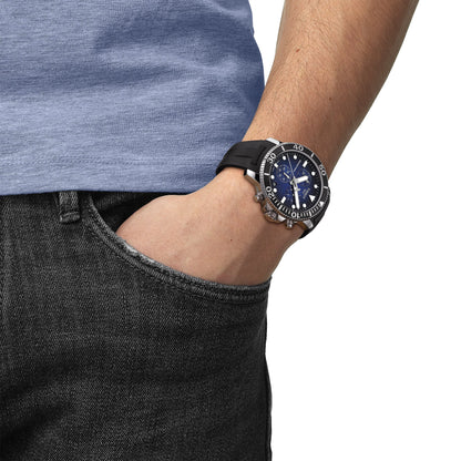 Tissot Seastar 1000 Chronograph Mens Blue Watch T120 417 17 041 00