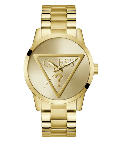 Gents Badge Gold Tone Watch Gw0782g1