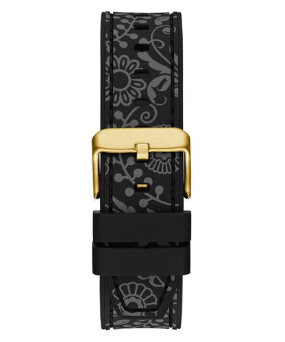 Gents Catrin Gold Tone Silicone Watch Gw0784g1