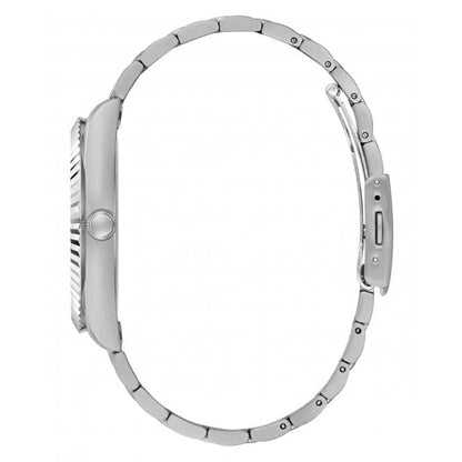 Guess Watches Gents Connoisseur Stainless Steel Silver Watch Gw0265g7