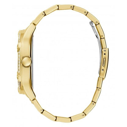 Guess Watches Gents Duke Stainless Steel Gold Watch Gw0576g2