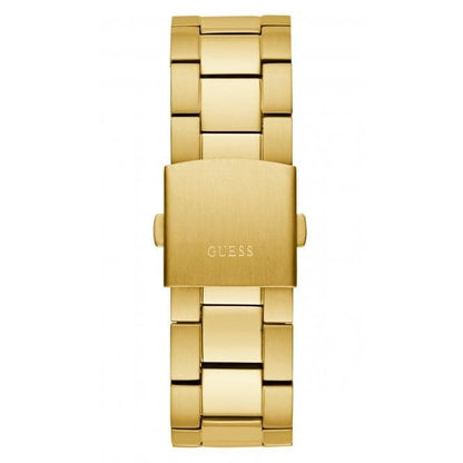 Guess Watches Gents Edge Stainless Steel Gold Watch Gw0539g2