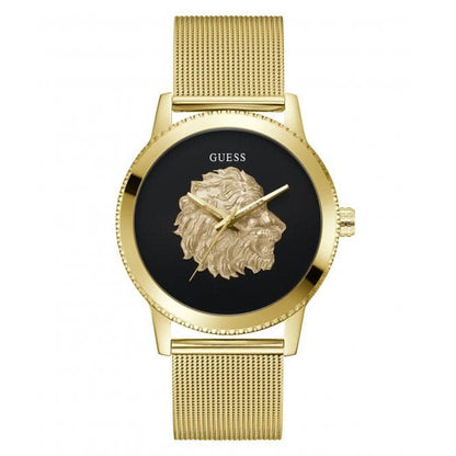 Guess Watches Gents Monarch Gold Tone Watch Gw0702g1