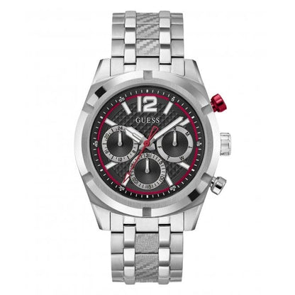 Guess Gent Resistance Silver Tone Watch Gw0714g1