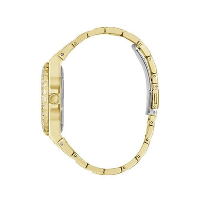Guess Watches Reveal Ladies Trend Gold Stainless Steel Watch Gw0302l2