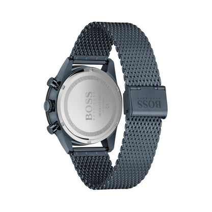 Hugo Boss Mens 1513887 Chronograph Blue Pilot Edition Watch