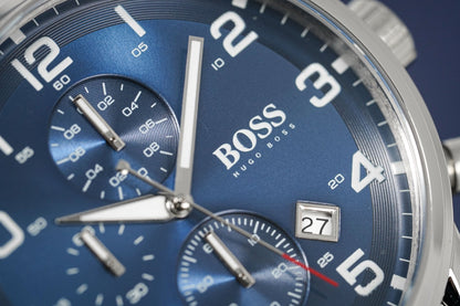 Hugo Boss Watch Chronograph Aeroliner Blue Hb1513183