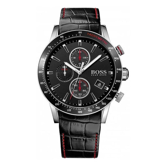 Hugo Boss Men S Watch Chronograph Rafale Black Hb1513390