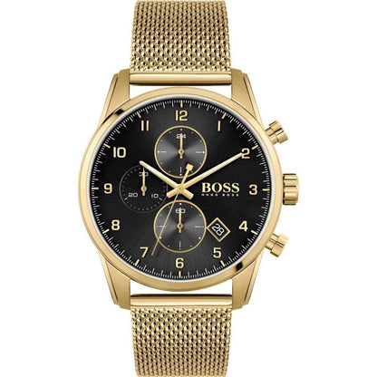 Hugo Boss Watch Chronograph Skymaster Gold Hb1513838